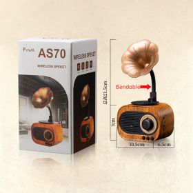 Bluetooth Speaker Retro Subwoofer Radio Memory Card U Disk High Sound Quality Indoor Wireless Portable Speaker (Color: only Speaker B)